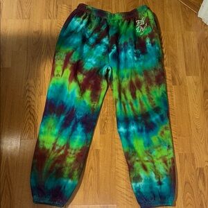 Unisex Tie-Dye Joggers - Multicolor